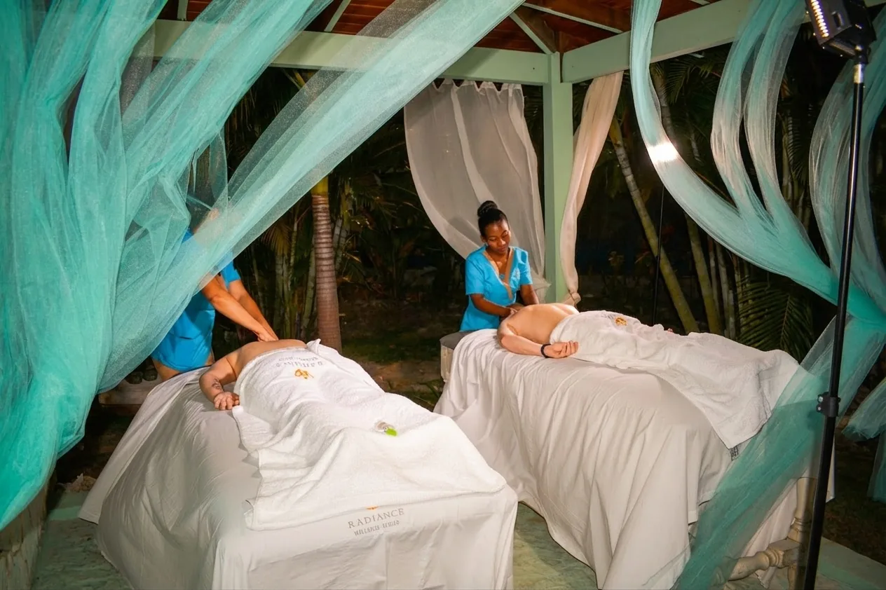Romantic Evening Couples Massage