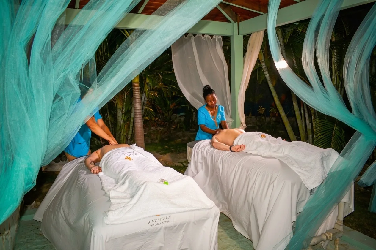 Outdoor Couples Massage