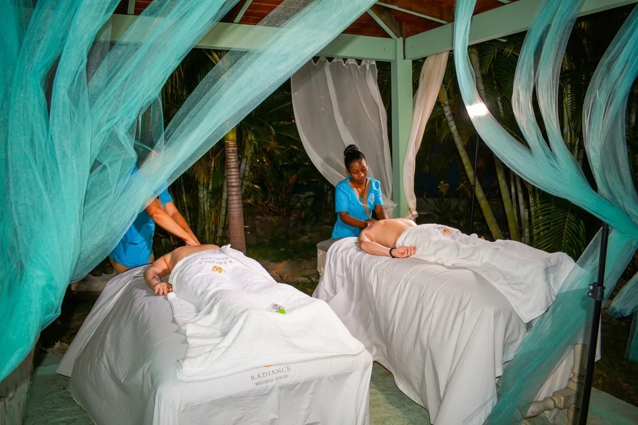 Couples Massage Under the Stars
