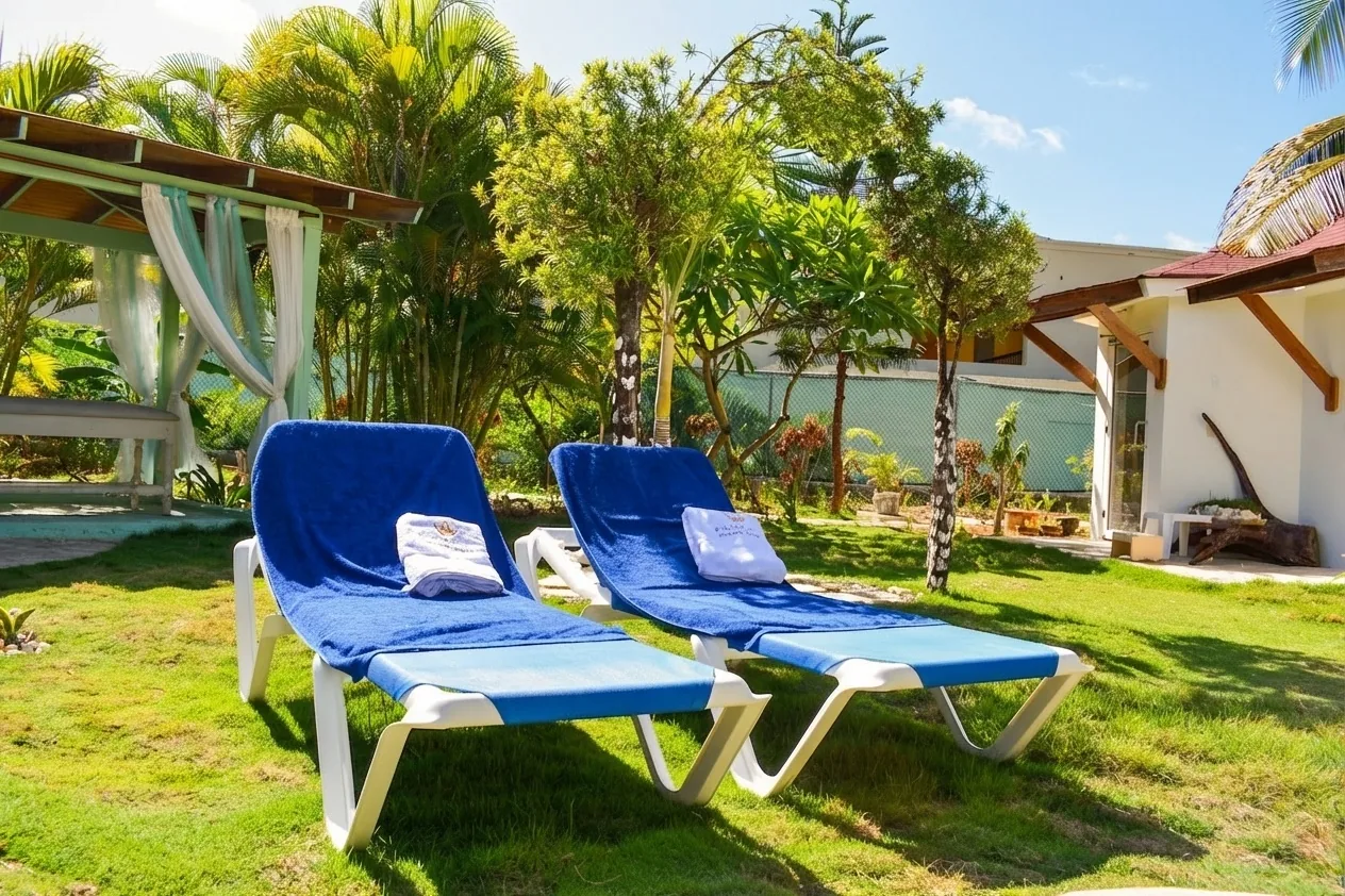 Tropical Spa Garden Oasis