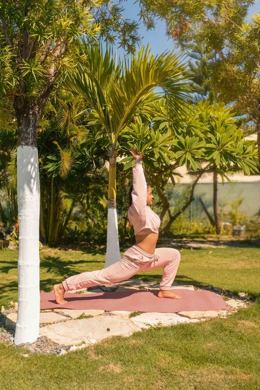 Yoga in the Spa Garden