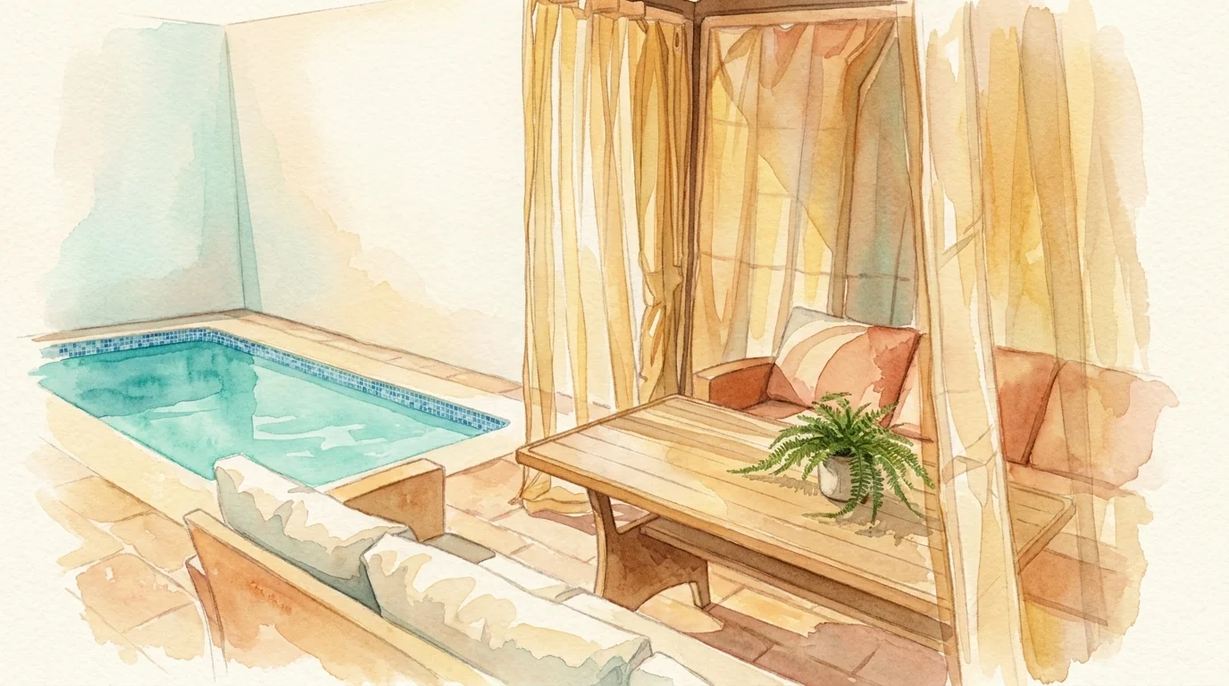RADIANCE Wellness Lounge — tropical day spa with patio and plunge pool in Bavaro, Punta Cana