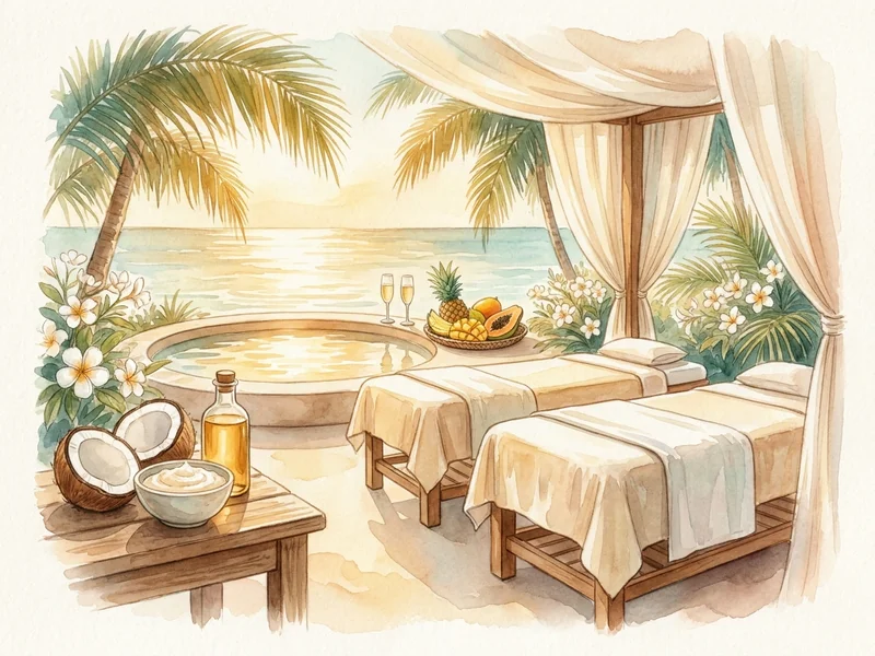 Caribbean Coconut Ritual — couples spa package in Punta Cana