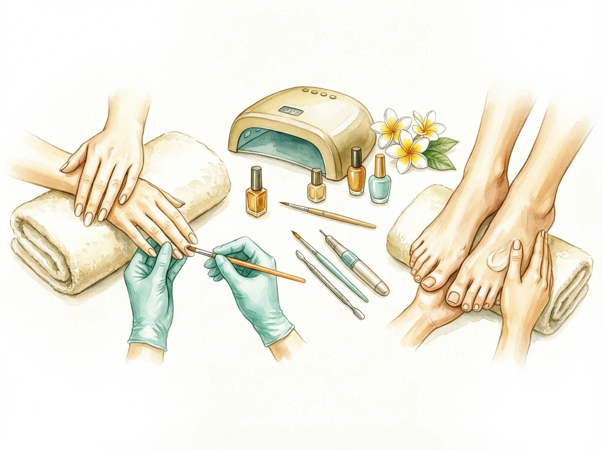 Manicure & Pedicure treatments at RADIANCE SPA in Punta Cana