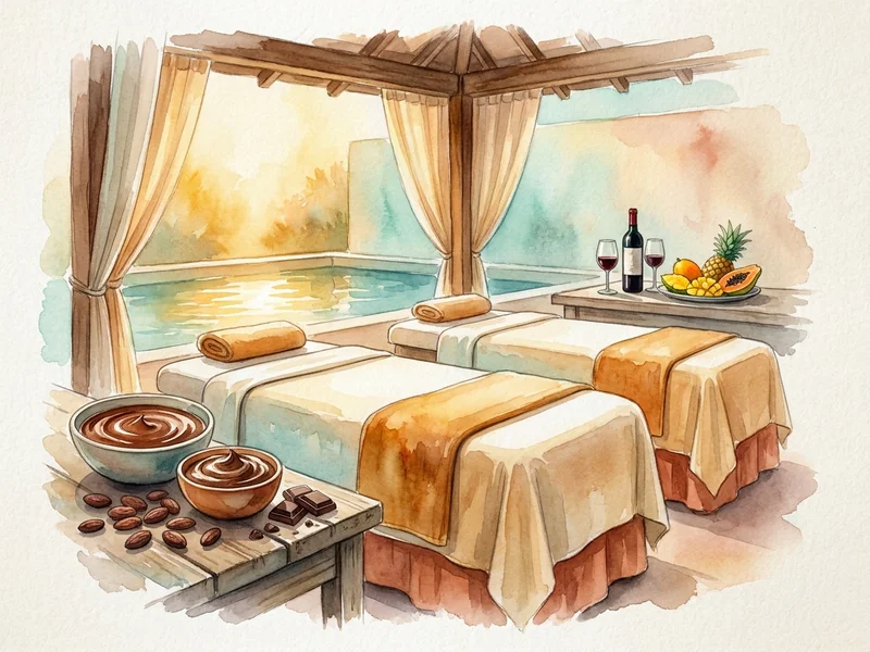 Chocolate & Wine Escape — couples spa package in Punta Cana