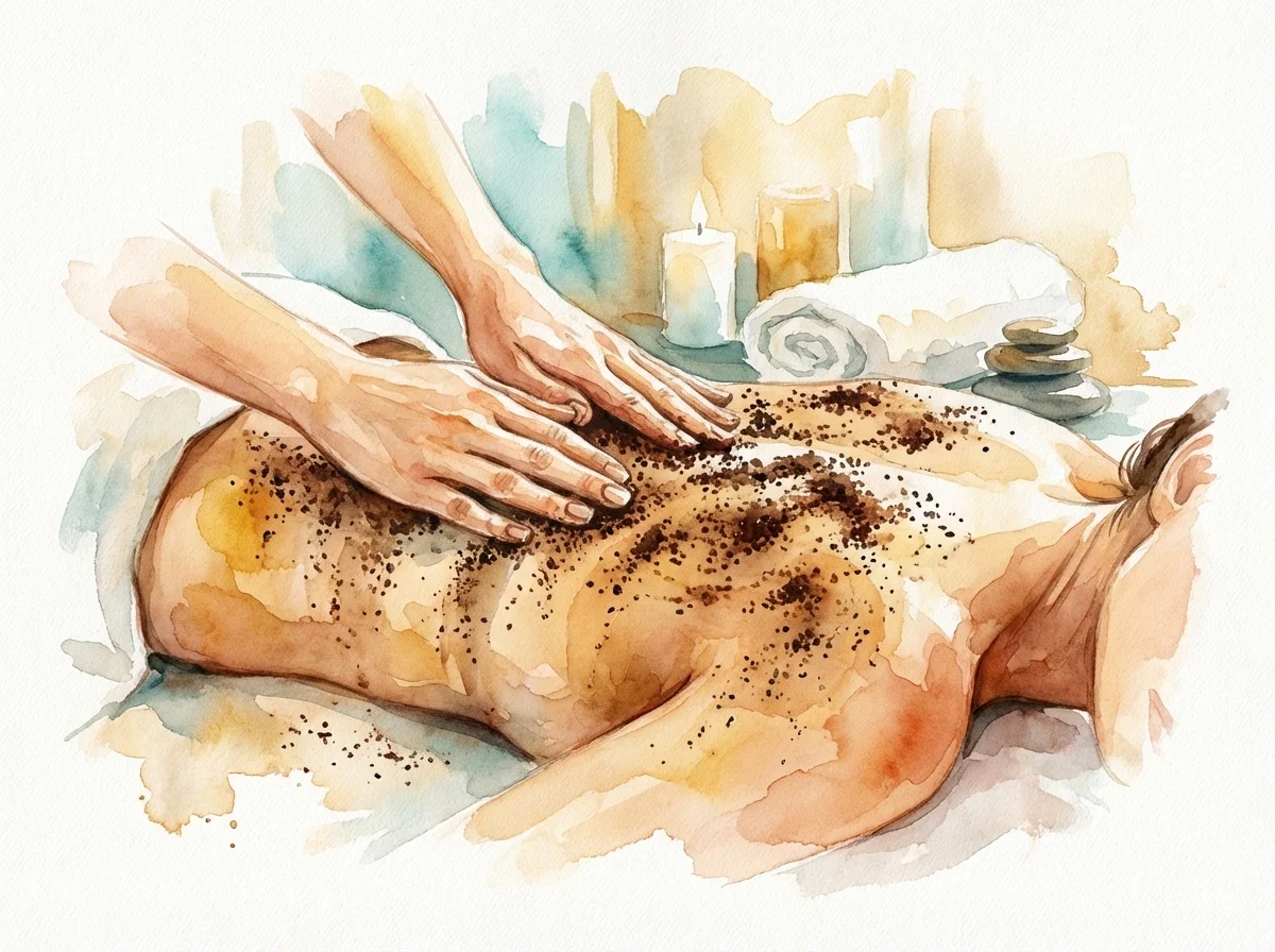 Coffee & Oil Body Scrub at RADIANCE SPA Punta Cana