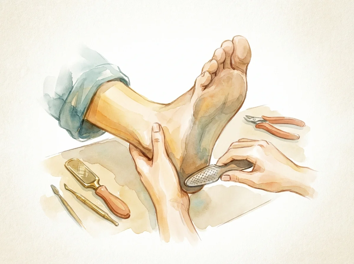 Mens Pedicure at RADIANCE SPA Punta Cana