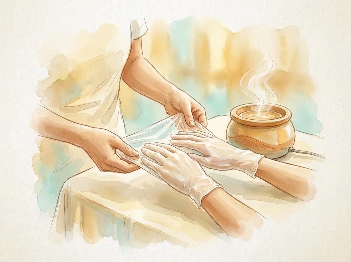Paraffin Therapy for Hands at RADIANCE SPA Punta Cana