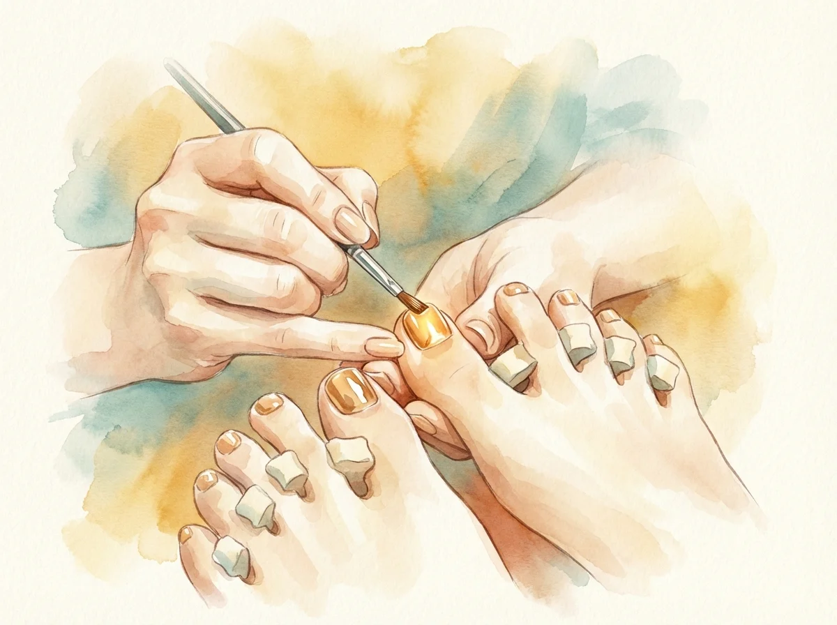 Treatment of Only Toes With Gel Coating at RADIANCE SPA Punta Cana