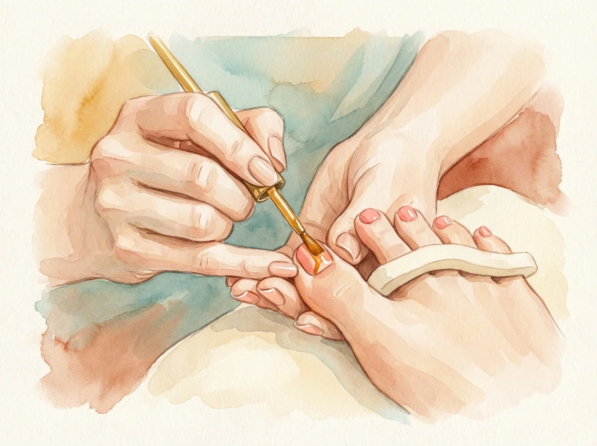 Treatment of Only Toes With Nail Polish Coating at RADIANCE SPA Punta Cana